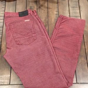 Men’s Hudson Corduroy Red Pants